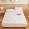 Waterproof Matress Protector Rhombus Lattice Pattern Mattress Pad Durable Mattress Cover  Hotel