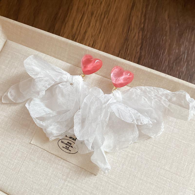 

Серьги с бахромой из супер-феи, Нишевые серьги с высококлассным чувством темперамента в стиле отпуска, Летние серьги-цветочное море