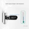 Y5GD Termometre LED pentru Duș cu Instalare Ușoară și Designuri Elegante Termometre LED pentru Duș Prietenoase cu Familia Afișaj Digital pentru Duș