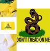 Dont Tread On Me Snake Flag Polyester Fabric Outdoor Display For Patriot Events