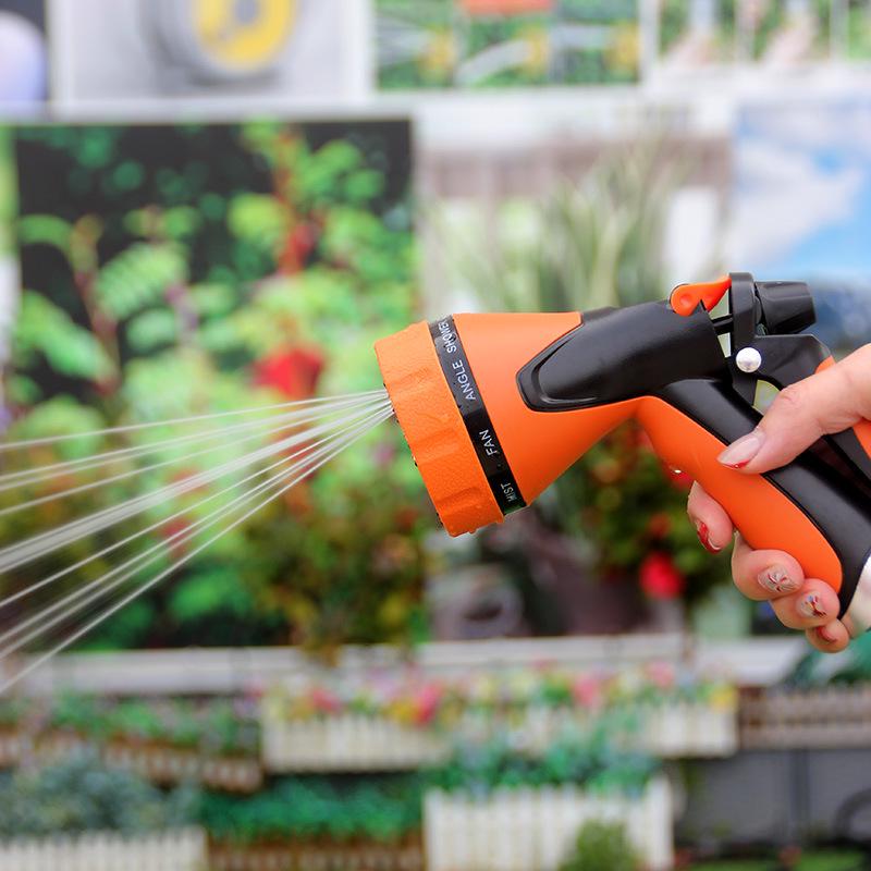 High-Pressure Garden Hose Shower Head for Watering and Car Wash