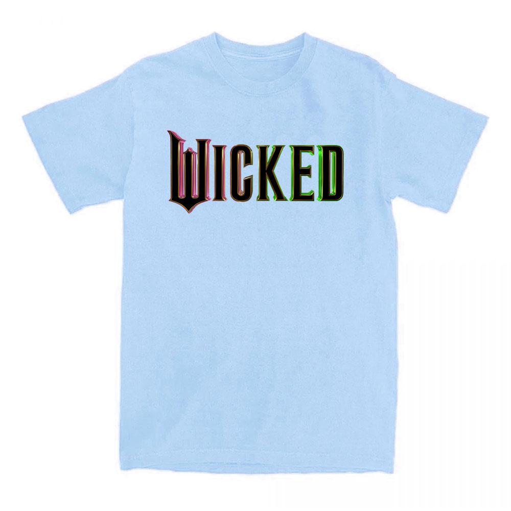 Fantasy Movies Wicked Tshirt Short Sleeve Casual WomenMen Tshirts Funny Film Graphic Printing Teeshirt Round Neck Cotton Tees