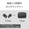 Sony LinkBuds WF-L900 HM: Wireless Earbuds, 4.1g, Gray