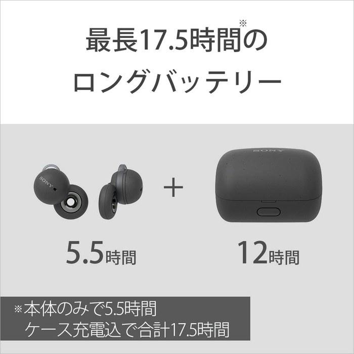Sony LinkBuds WF-L900 HM: Wireless Earbuds, 4.1g, Gray