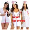 Fancy Dress Costume Outfit Role Play Uniform Set for Carnival Halloween Nurse Cosplay Costume
