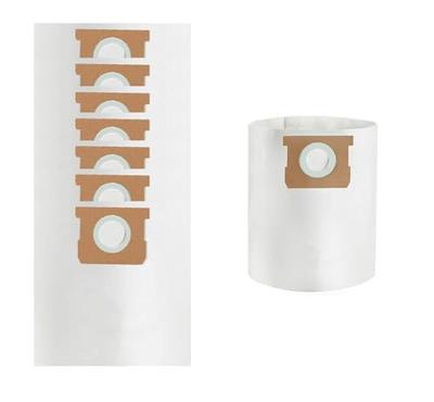 EVC-200PCL/SCL Paper Dust Bags for E-Value Wet/Dry Vacuum Cleaners, 8-Pack