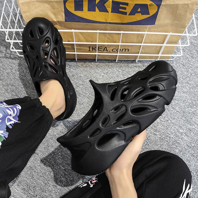 Fashion Platform Sandals Summer Trend Casual Non-slip Sandals Men Summer Wear Resistant Sports Baotou Outdoors Slippers