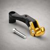 Curved Motorcycle Carry Hook for Shopping and Personal Bags, Accessory Mount Design with Included Mounting Screw Pack