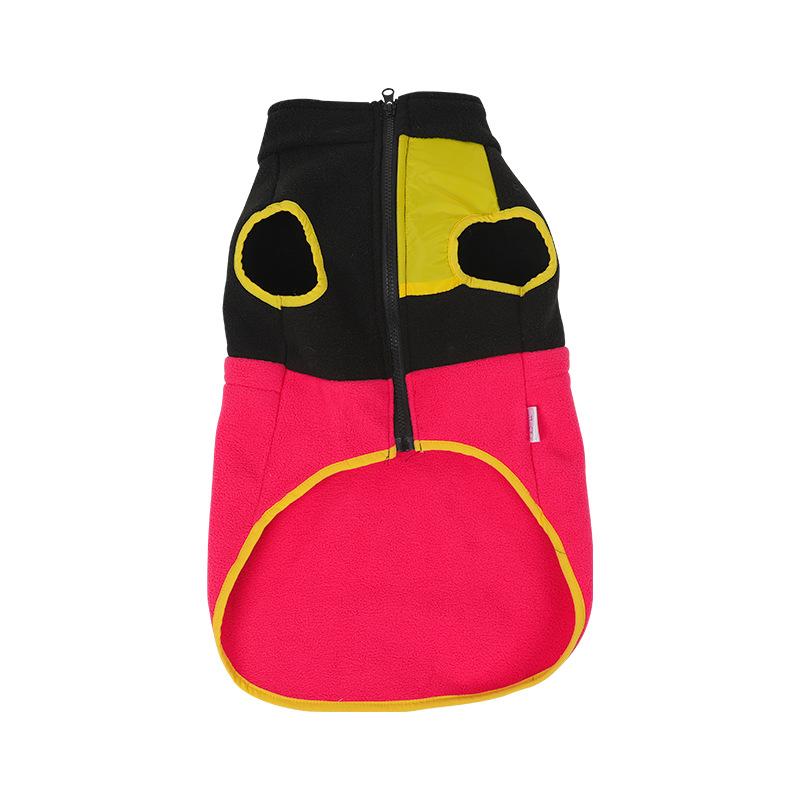 

IBEANS pet clothes dog winter clothes fleece cotton vest thickened coat cat clothes pet clothing XL