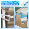 Window Track Cleaner Tool Set, 13 Pcs Magic Window Sill Cleaning Tools Kit with Groove Cleaning Brush for Door Tracks, Tile Lines, Shutter, Car Vents