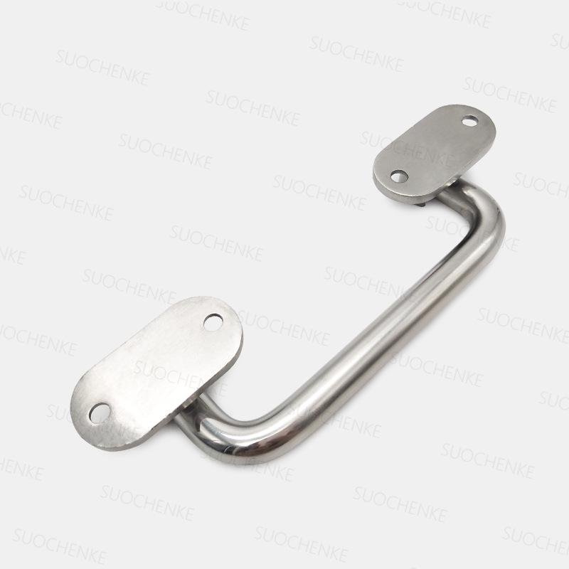 304 Stainless Steel Heavy-Duty Folding Handle for Industrial Equipment