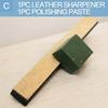 Professional Knife Sharpening Leather Strop Compound Grinding Paste Polishing Tool Sharper Blades