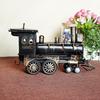 Iron Black Locomotive Home Office Decoration Iron Crafts Decoration Gifts