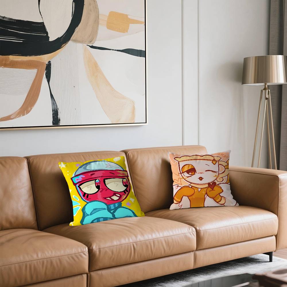 Game D-Dandys W-World Pillow Cover Design Cushion Cover Decor Holiday Decorati