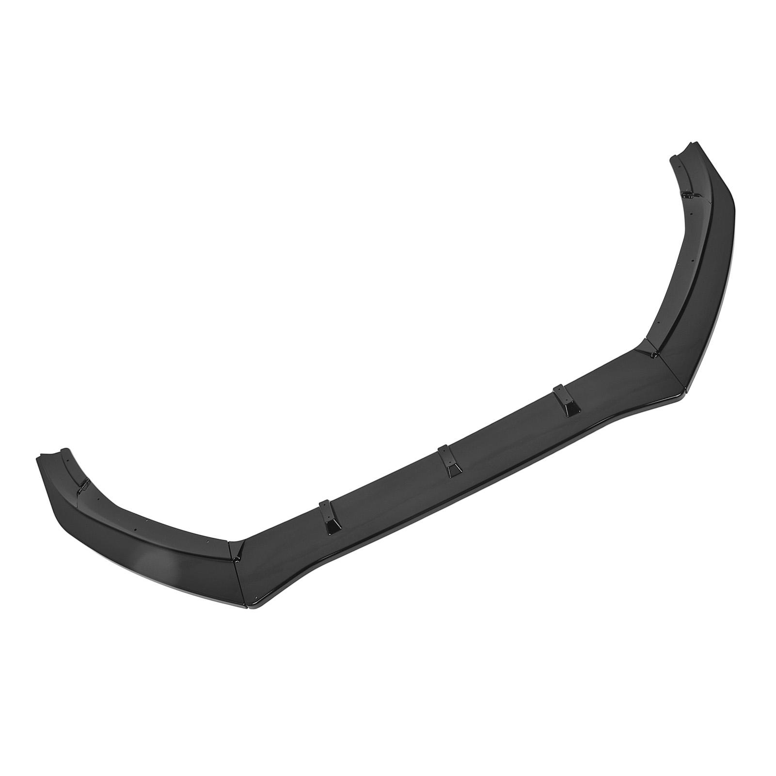 

Front Bumper Lip Spoiler Scratch Resistant Performance Bumper Lip Chin Diffuser for MK3 2015 to 2018