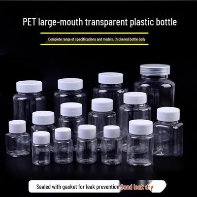 Small Transparent Plastic Medicine Bottle (15/20/30/50 Ml) for Liquids and Samples