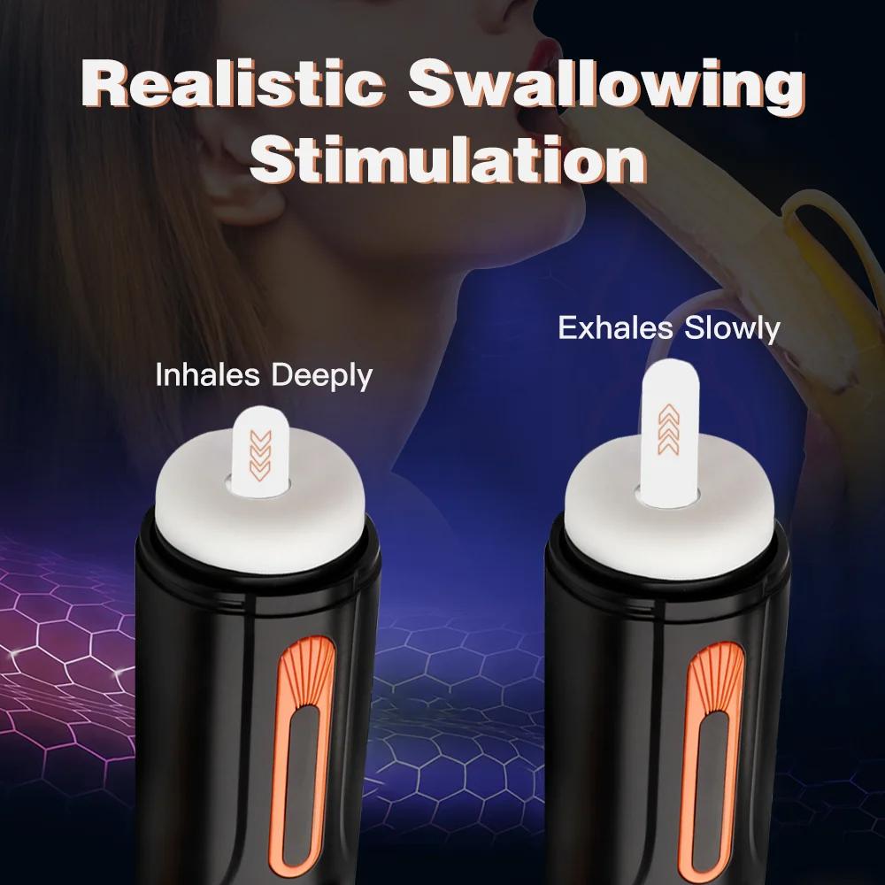 2024 Automatic Artificial Vagina for Masturbation Supplies Men Automatic Male Masturbrator Masturbation for Man Pussy Aircraft Cup