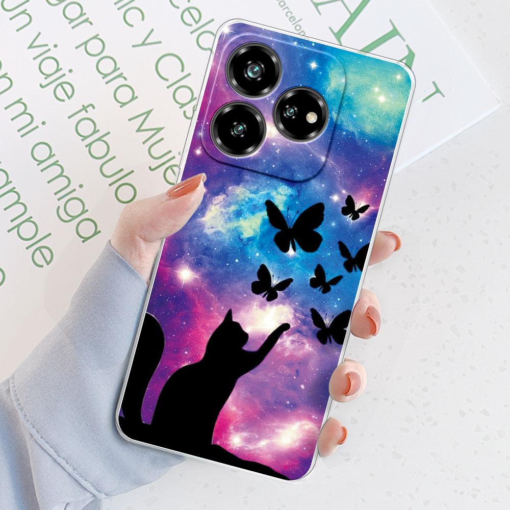 

For ZTE Axon 60 4G Case Back Cover For ZTE Blade V60 4G Funda Shockproof Clear Soft Silicone Phone Case for ZTE Blade V40S Coque ZTE Blade V60 4G