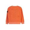 Stone Island Sweatshirt Kids Casual Solid Color Crew Neck Long Sleeve Kids tops Orange 771660143-V0032