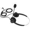 H360D‑3.5VA 3,5mm Binaurales Business-Headset Binaurales Kundenservice-Headset mit Mikrofon und Lautstärkeregelung