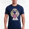 Goldendoodle Art Golden Doodle Art Tshirt Summer Casual Cotton Tee Oversized Streetwear Tops Vintage Graphic Print