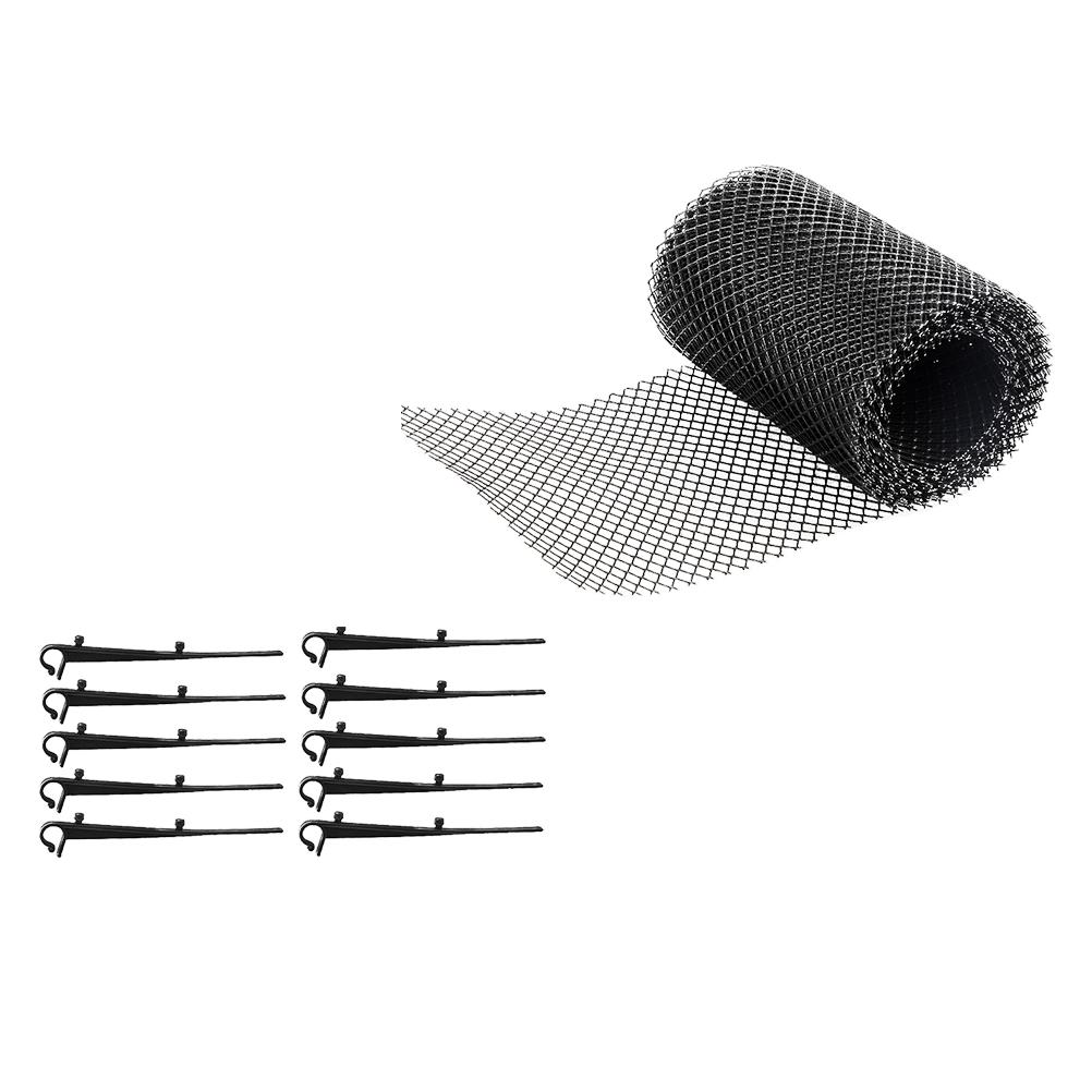 

1 set 1 Set Plastic Gutter Guard Mesh For Drainage Anti Leaf Protection Garden Trellis Netting Plastic Net Sink Net