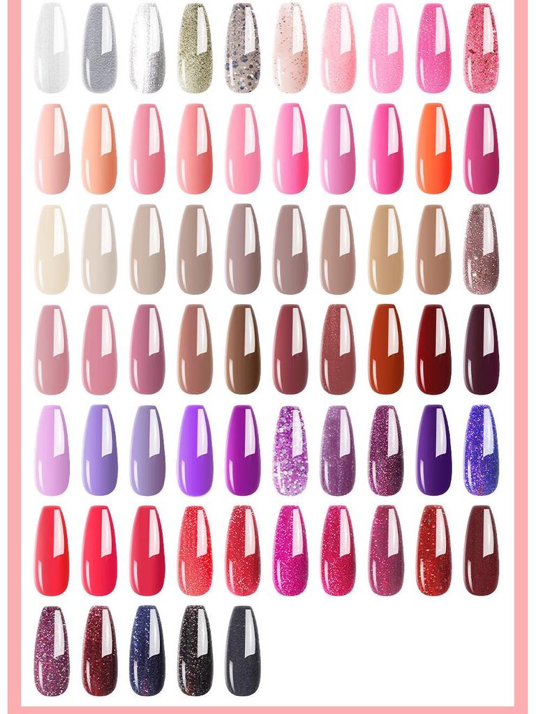 Complete Nail Polish Kit for Beginners: Professional UV Light Therapy Machine and Gel Set