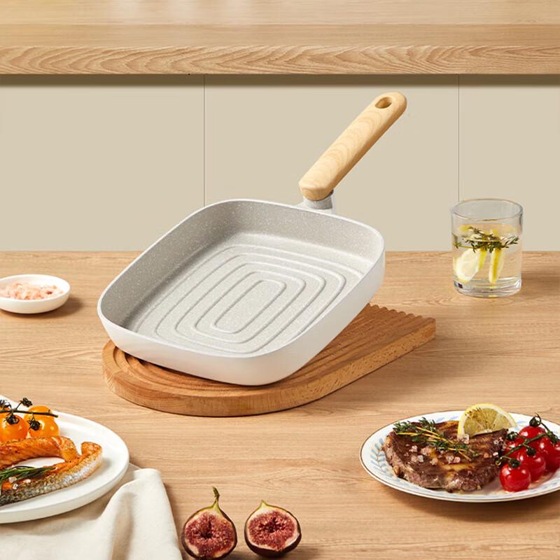 COOKER KING 24cm Non-Stick Grill & Fry Pan