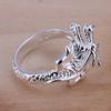 fashion charm   Copper Rings dragon design Jewelry pretty for men Women lady Holiday gifts