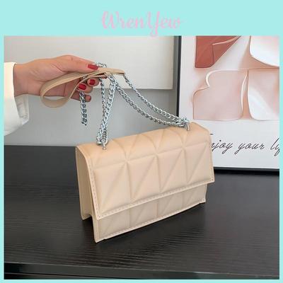 New Arrival Mini Shoulder Bag 2022 Fashion Korean Style Quilted Chain Embroidery Crossbody Bag
