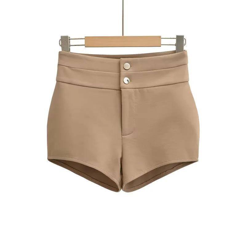 Pantalones Cortos Adelgazantes de Cintura Alta Pure Desire Primavera 2026: Pantalones Cortos Casuales de Moda, Versátiles y Realzadores de Cadera para Mujer