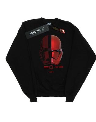 Womens/Ladies Star Wars The Rise Of Skywalker Sith Trooper Helmet Sweatshirt