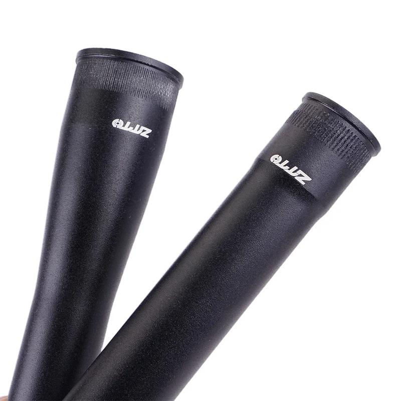 ZTTO Bicycle Front Fork Head Tube Aluminum Alloy MTB Road Bike Air Front Suspension Straight Tapered Standpipe 1/2 1/8 28.6mm