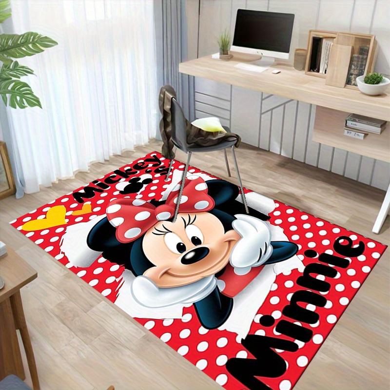1pc. Cute Minnie Mouse Polka Dot Rug for Home Office Chair Cover Outdoor Giftz041026
