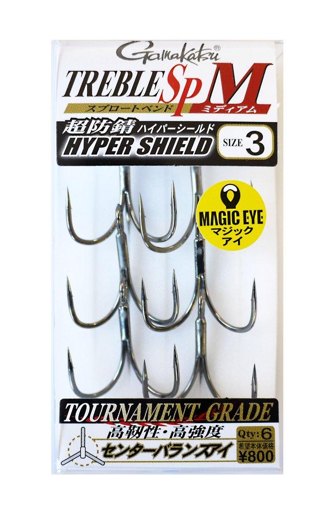 Gamakatsu Treble Hook Rose Treble SP-M (Hyper Shield) #3 #3