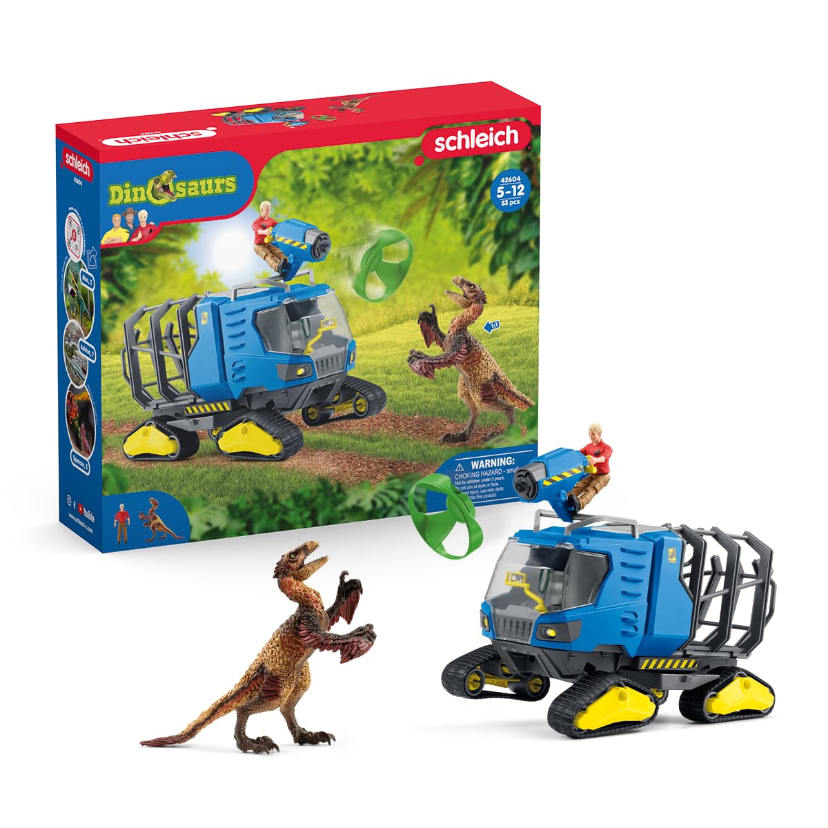 

Schleich Dinosaur 42604 Truck/Vehicle синий