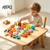 Puzzle Matching Game Animal Alphabet Game Wooden Letter Block Colorful Blocks ABC Preschool Learning