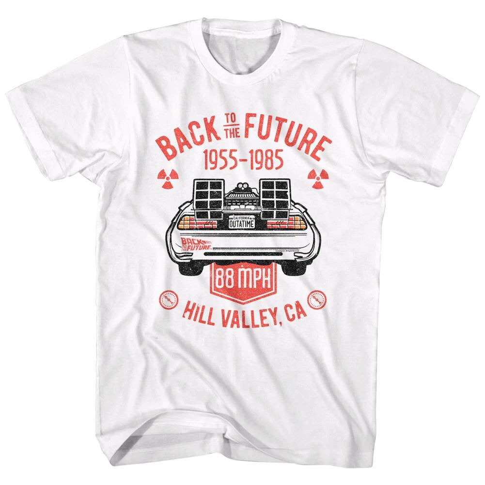 Back To The Future Movie 1955-1985 88 MPH Hill Valley CA Men s T Shirt 3XL