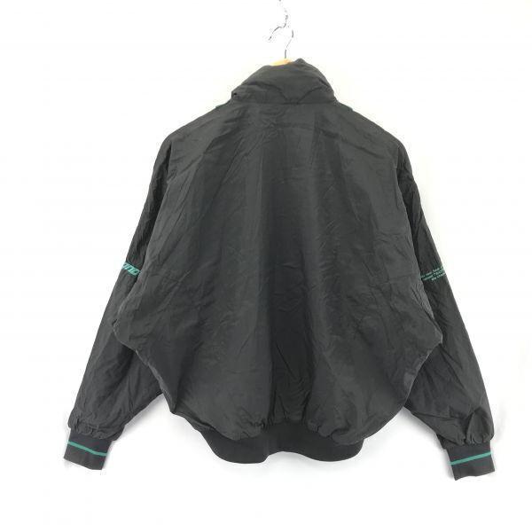 Made in Japan Vintage Champion Reiform Nylon Jacket Full Zip Anorak M Men Black/Green(USED)