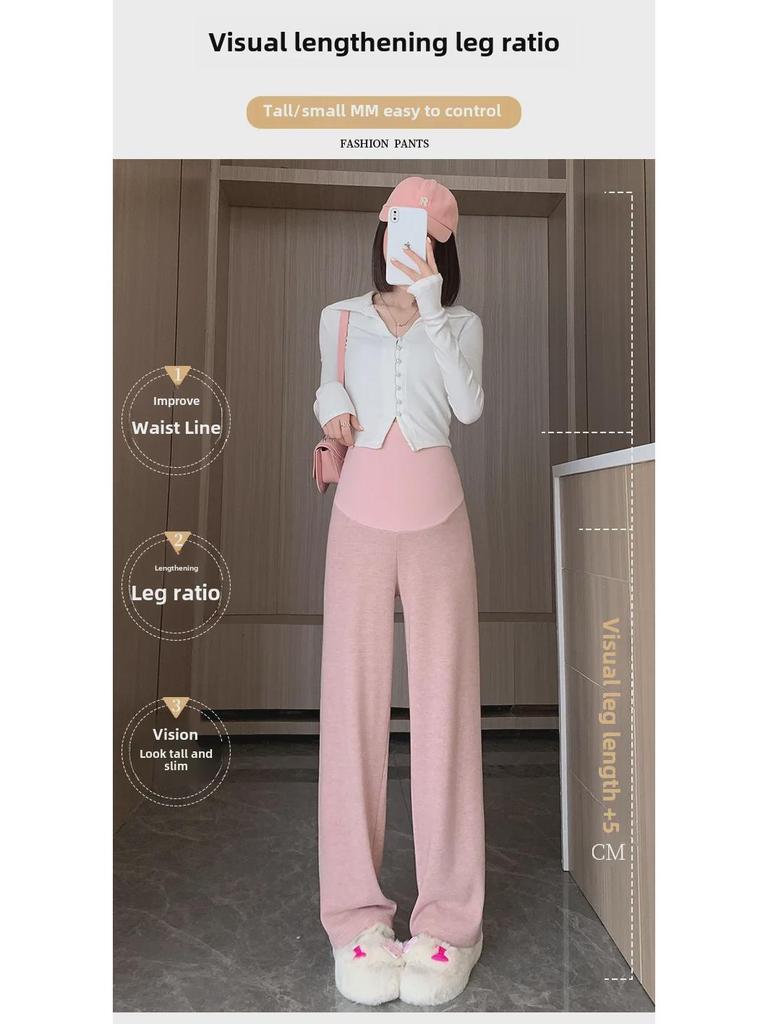 Umstandsweite Hosen für Frühling, Herbst und Winter - Bauchstütze & Freizeitkleidung