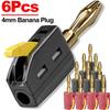 32A 4mm Banana Plug Solder Free Quick Connect Quick Wire Connector For Testing Instrument Speaker Plug Power Testing Connector