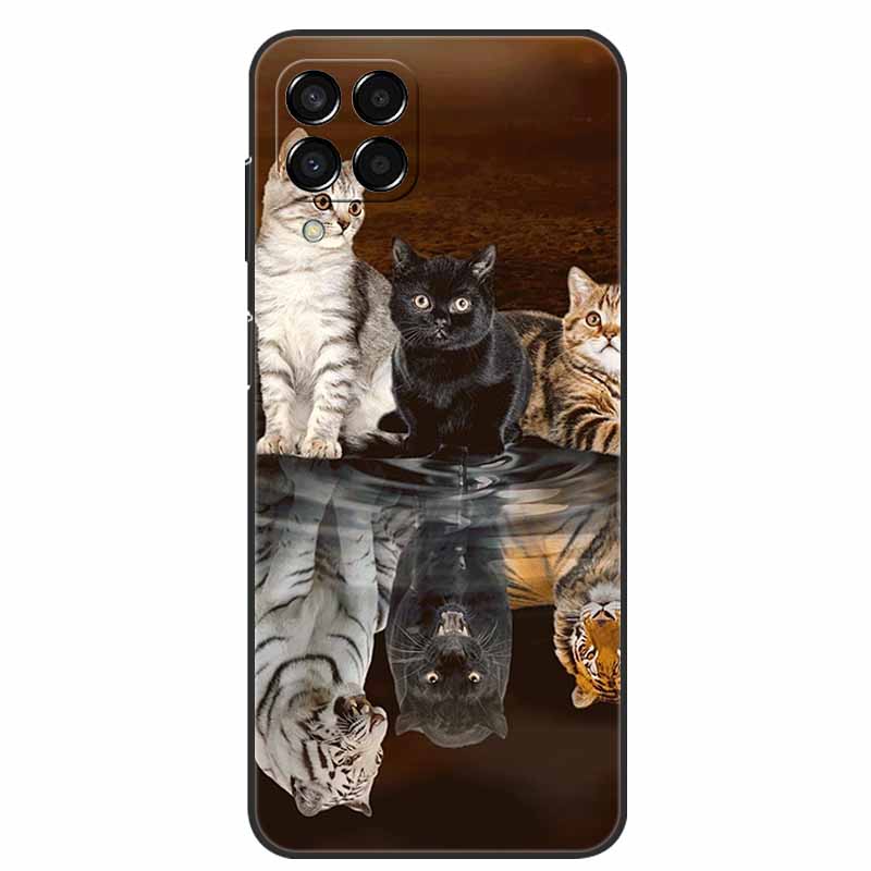 For Samsung Galaxy A12 Case Lovely TPU Soft Silicone Shockproof Cover for Galaxy A42 A22 A22s 5G Phone Cases A 12 Cute Funda Cat