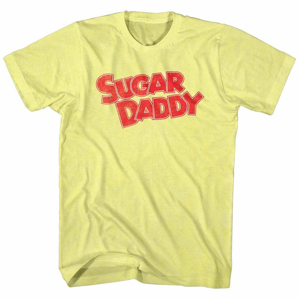 Tootsie Roll Sugar Daddy Yellow Heather Adult T-Shirt Mens Womens Tees Top L