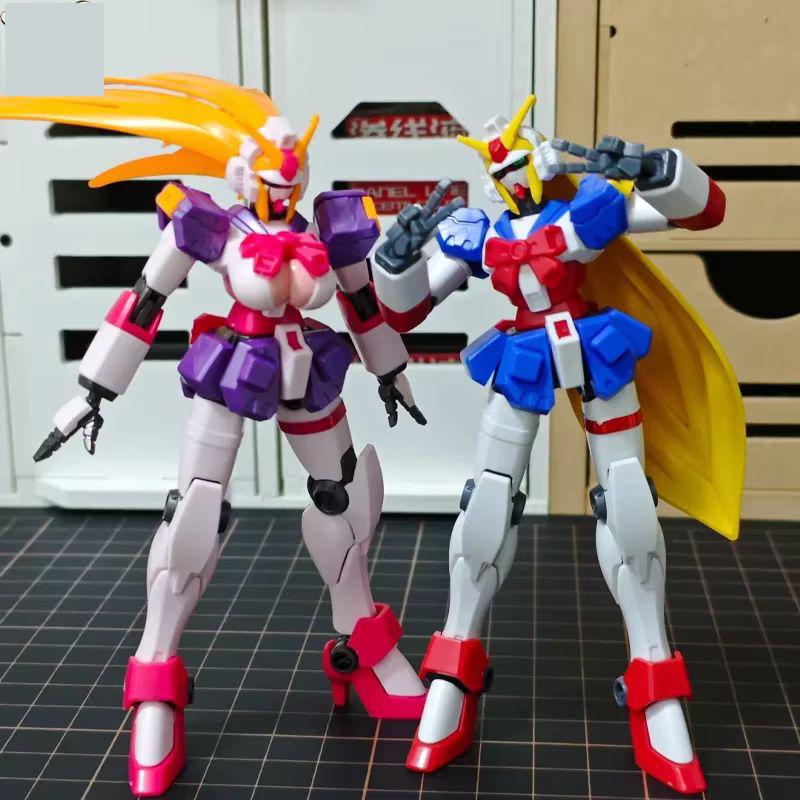 Gf13-050nsw G Nobel Berserker Mode Hg 1/144 Mech Assembly Model Kit Action Doll Desktop Decoration Doll Boy Surprise Toy Gift