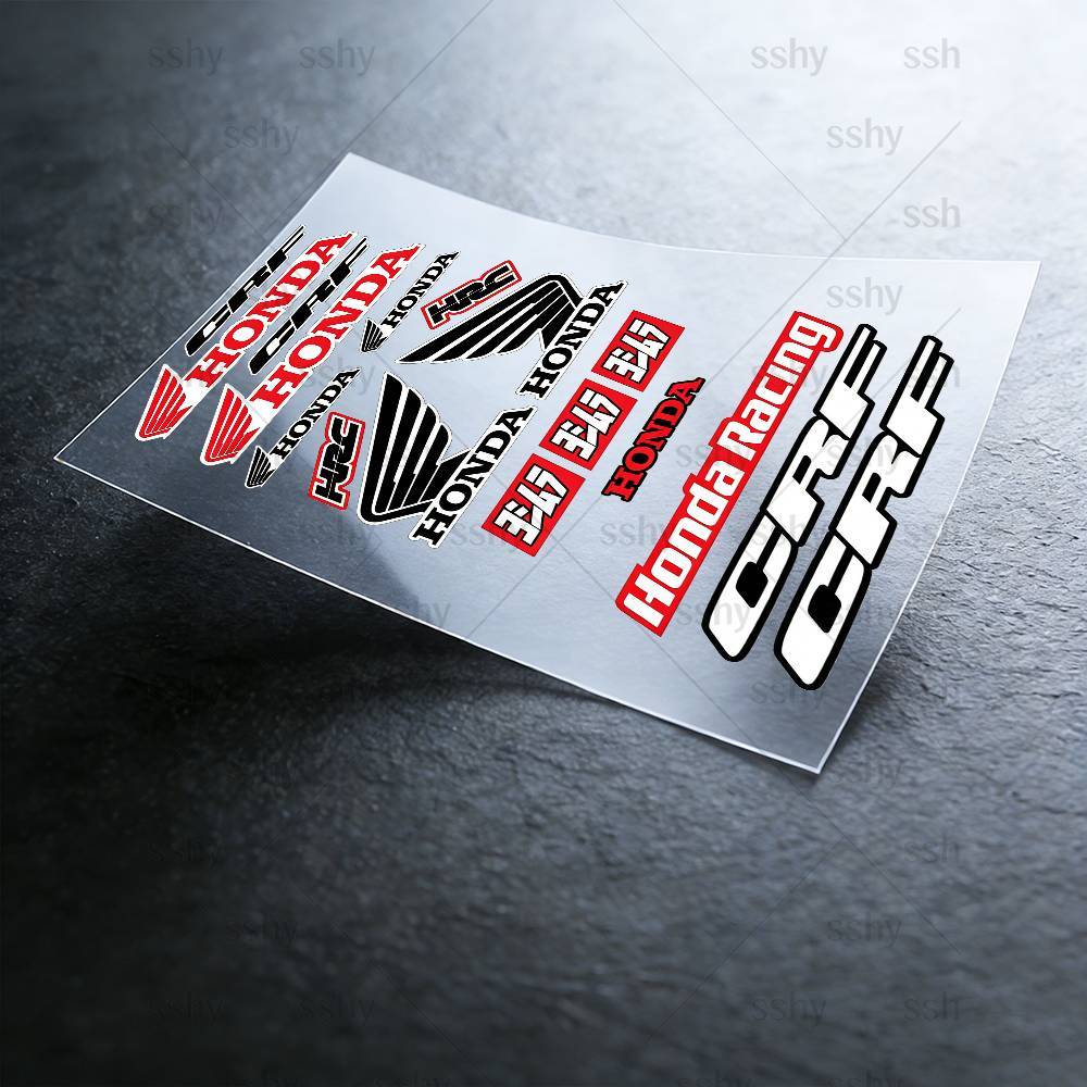 For HONDA Reflective Motorcycle Stickers, 3M Safety Warning At Night In the Dark Scooter Helmets