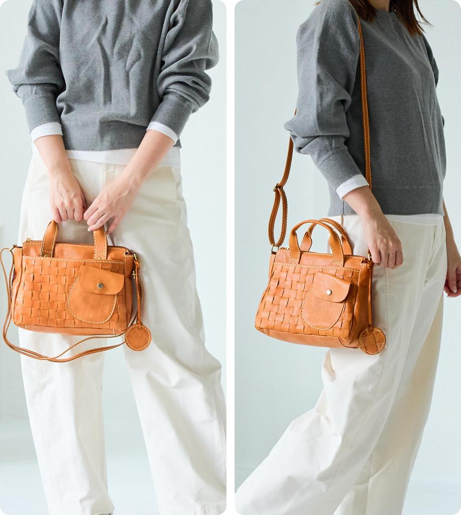 ZUCCHERO Dames Handtas van Echt Leer, 2-Weg Schoudertas Handtas, Zucchero 40020