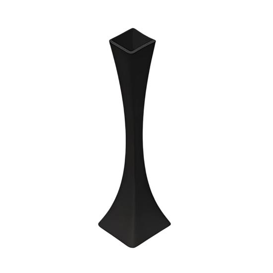 3D Printed Vase, Smooth Surface Burr-free PLA Vase, Modern Hourglass Shape Desktop Ornament for Dining Table Living Room Decoration