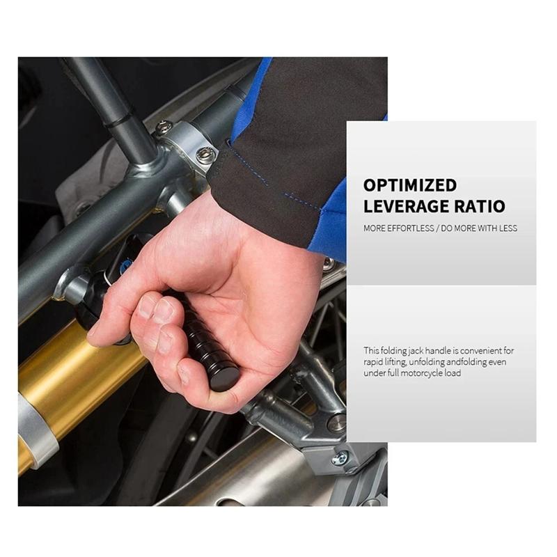 A28G-Motorcycle For BMW R 1200 GS R1200GS Adv R 1100 GS R 1150GS R1150R R850GS Compatible Lifting Handle Collapsible Jacking Han
