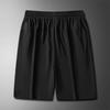 True Ice Silk Spande Men's Shorts Summer Ice Silk Casual Capris Plus Size Loose Sports