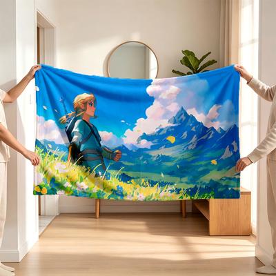 Zelda (1) Flaneldecke ein weicher Akzent für Schlafzimmer und Wohnzimmer und ein gemütliches Zuhause-Geschenk